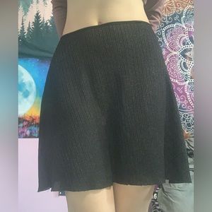 Small black sparkly skirt